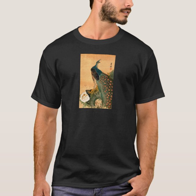Camiseta Pavão japonês no.2 (Frente)