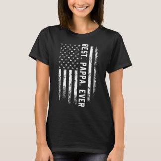Camiseta Pavilhão Americano De Homens, Melhor Pappa