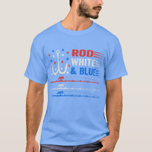 Camiseta Pavilhão Americano Pesca 4 De Julho Pescador Patri