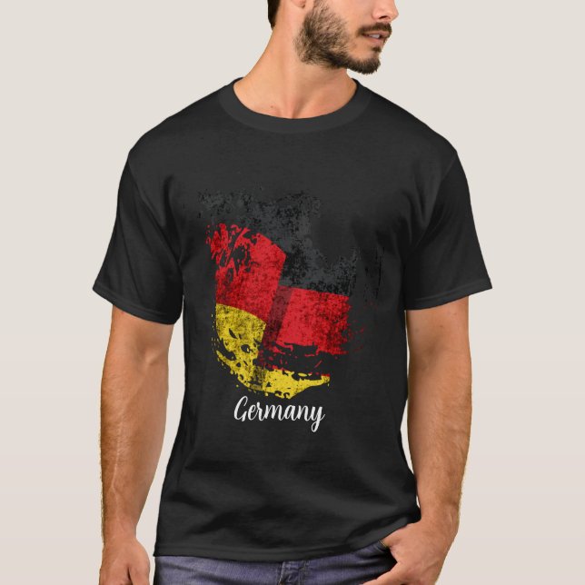 Camiseta pavilhão da Alemanha (Frente)