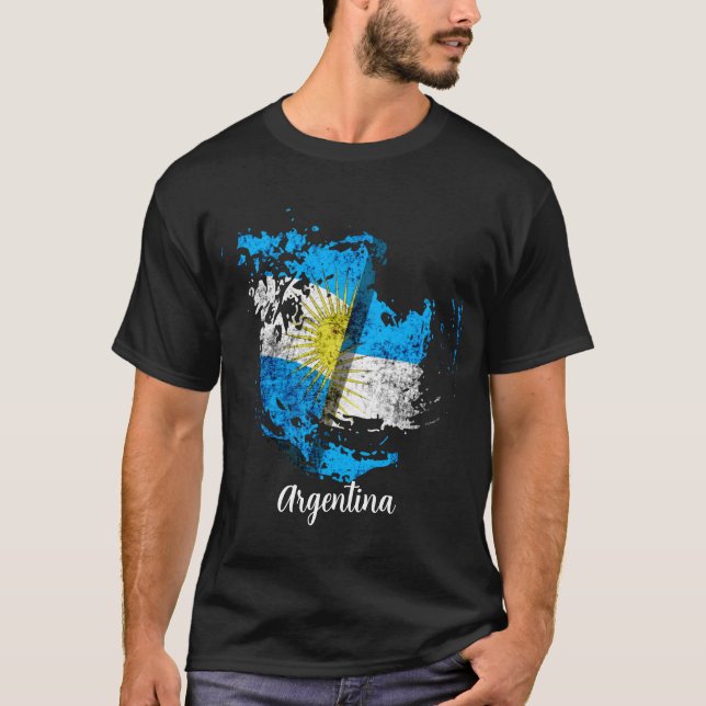 Camiseta pavilhão da Argentina (Frente)
