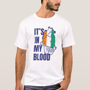 Camiseta Pavilhão da Costa do Marfim Veias de sangue afric
