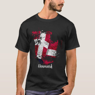 Camiseta pavilhão da Dinamarca