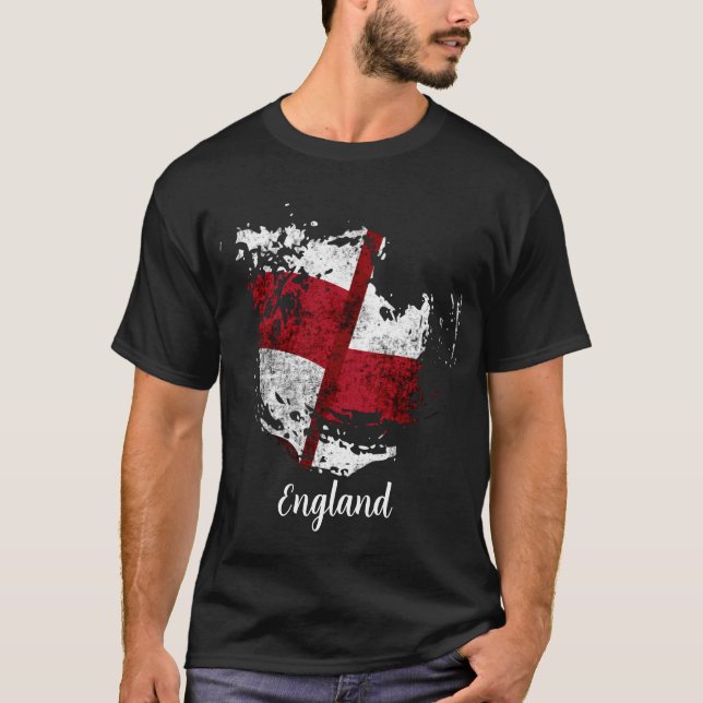 Camiseta pavilhão da Inglaterra (Frente)