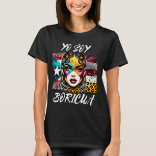 Camiseta Pavilhão da Mulher Porto Rico Yo Soy Boricua Porto