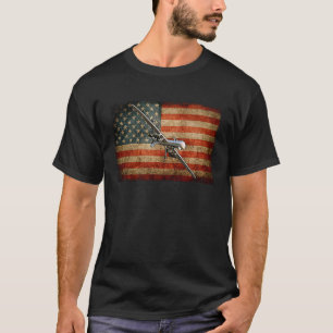 Camiseta Pavilhão de Avião de Transporte Militar Receptor M