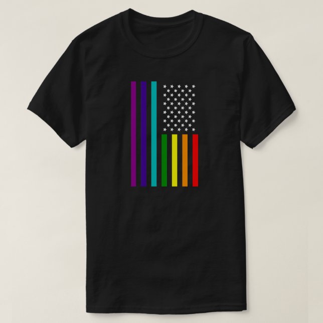 CAMISETA PAVILHÃO DE CORREIO DOS ESTADOS UNIDOS DA IGUALDAD (Frente do Design)
