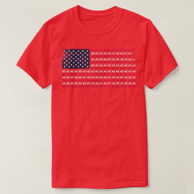 Camiseta Pavilhão de fazendeiros do Mens (Frente do Design)