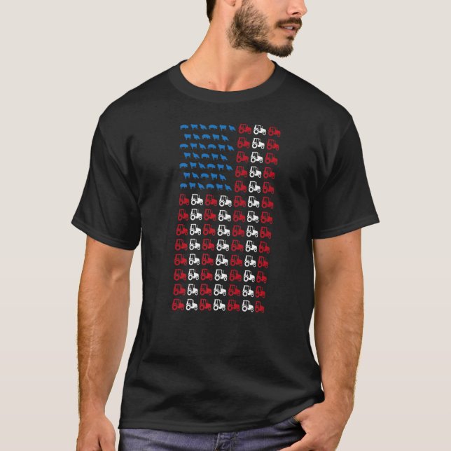 Camiseta Pavilhão de fazendeiros do Mens (Frente)