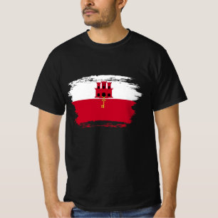 Camiseta pavilhão de Gibraltar