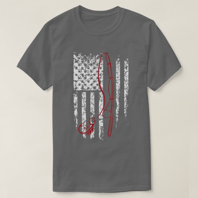 Camiseta Pavilhão de Pesca Vermelho (Frente do Design)