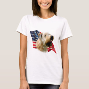 Camiseta Pavilhão de Terrier com rodas revestidas macio