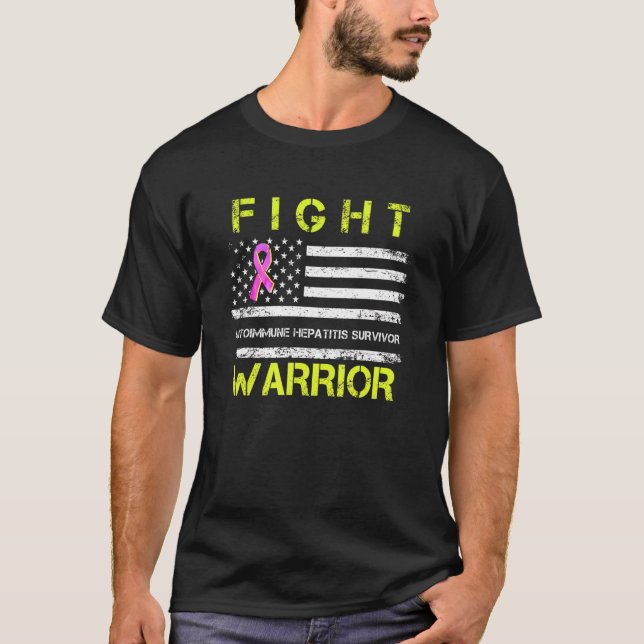 Camiseta Pavilhão do Guerreiro Americano de Sobrevivência d (Frente)