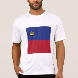 Camiseta pavilhão do Liechtenstein