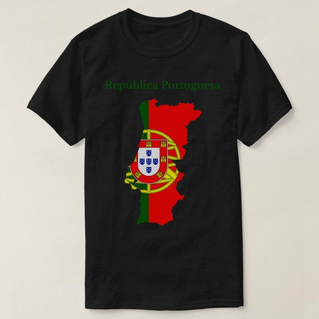 Camiseta Pavilhão do Mapa de Portugal (Frente do Design)