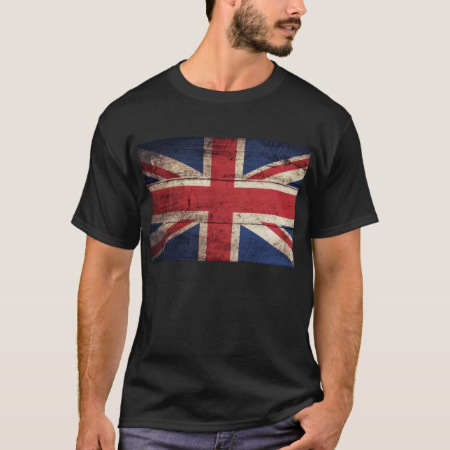 Camiseta Pavilhão do velho Wooden UK; (Frente)