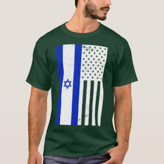 Camiseta Pavilhão dos EUA de Israel