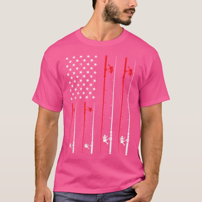 Camiseta Pavilhão Norte-Americano A Pesca De Ardo (Frente)