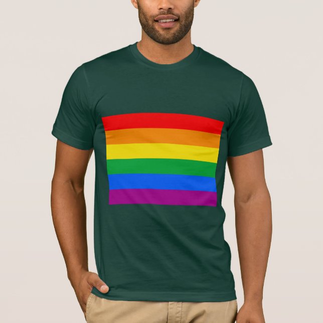 CAMISETA PAVILHÃO OFICIAL ORGULHO GAY (Frente)
