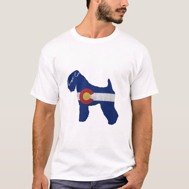 Camiseta Pavilhão Terrier Colorado, com revestimento flexív (Frente)
