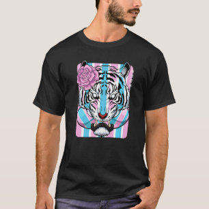 Camiseta Pavilhão Trans do Orgulho Transgênero Q - Ggbt Ori