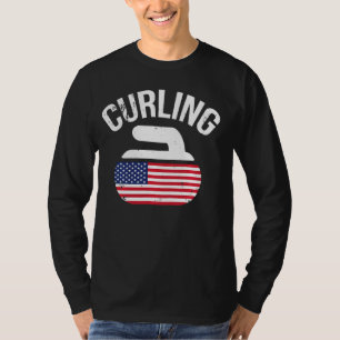Camiseta Pavilhão Vermelho Dos Eua, Branco E Azul Americano