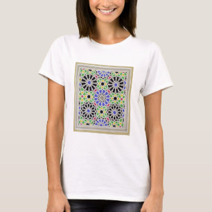 Camiseta Pavimento de mosaico no vestuario da sultão
