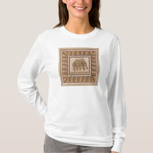 Camiseta Pavimento que descreve cinco tordos, de EL-Jem