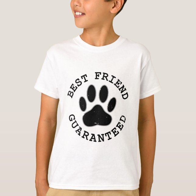 Camiseta Paw Cachorro Mais Amigo Garantido (Frente)