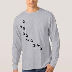 Camiseta Paw Track Animal Care Mens