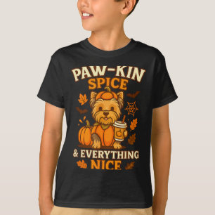 Camiseta Pawkin Tempero E Tudo Bom Yorkie Cachorro