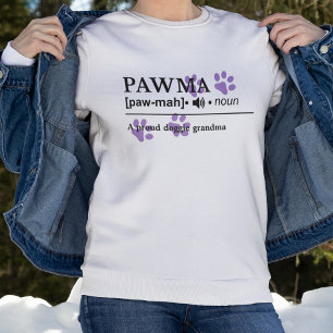 Camiseta Pawma - Definição personalizável - Vovó do cã