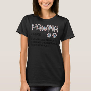 Camiseta Pawma Mãe Cachorro Pets Dono De Cachorro Para Mulh