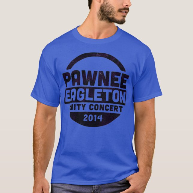Camiseta Pawnee Eagleton Unity Concert (Frente)