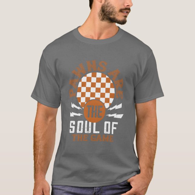 Camiseta Pawns are the soul of the game boy family (Frente)