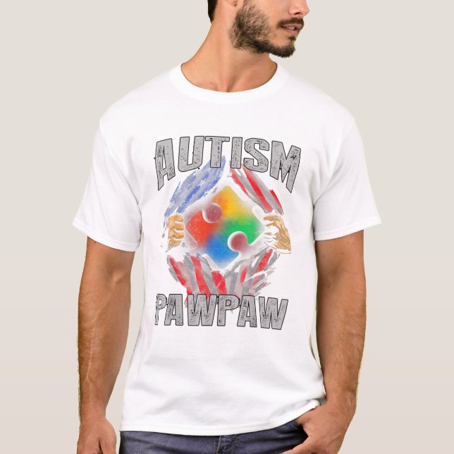 Camiseta Pawpaw American Flag (Frente)