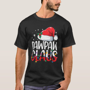 Camiseta Pawpaw Claus Natal Pijamas Correspondendo Família