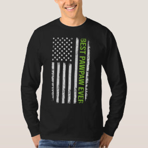 Camiseta Pawpaw Ever American Flag 4 Of Julho Padre'