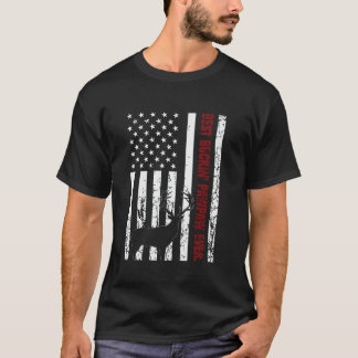 Camiseta Pawpaw Ever USA Flag America do Dia do Pai