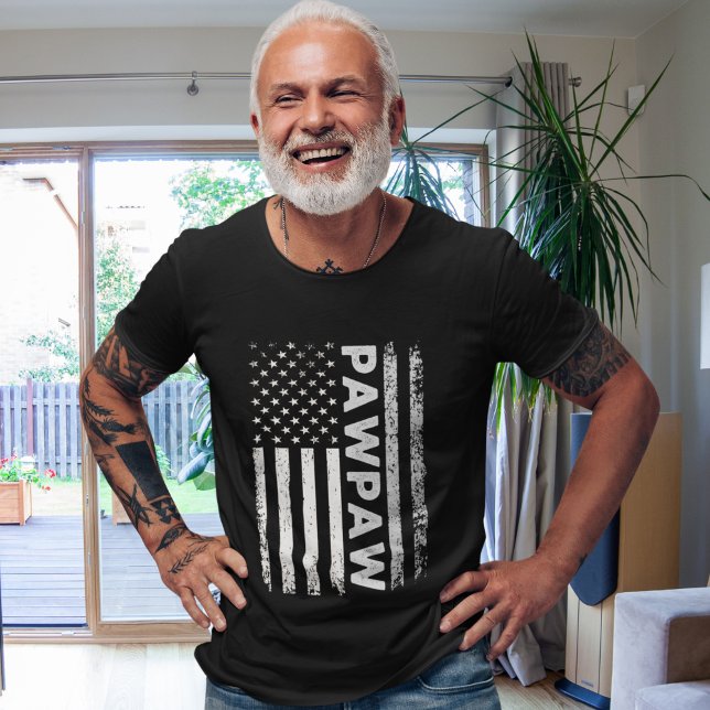 Camiseta PawPaw Grandpa Father's Day Gift (Criador carregado)