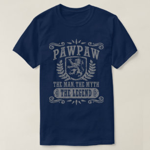 Camiseta PawPaw O Homem O Mito A Lenda