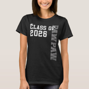 Camiseta Pawpaw Orgulhoso De Um Graduado Senior Graduado 20