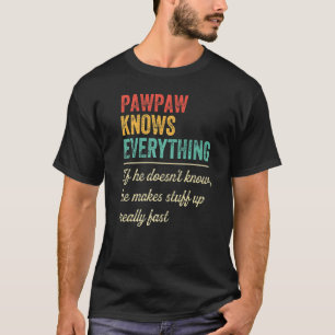 Camiseta Pawpaw Sabe Tudo Vovô