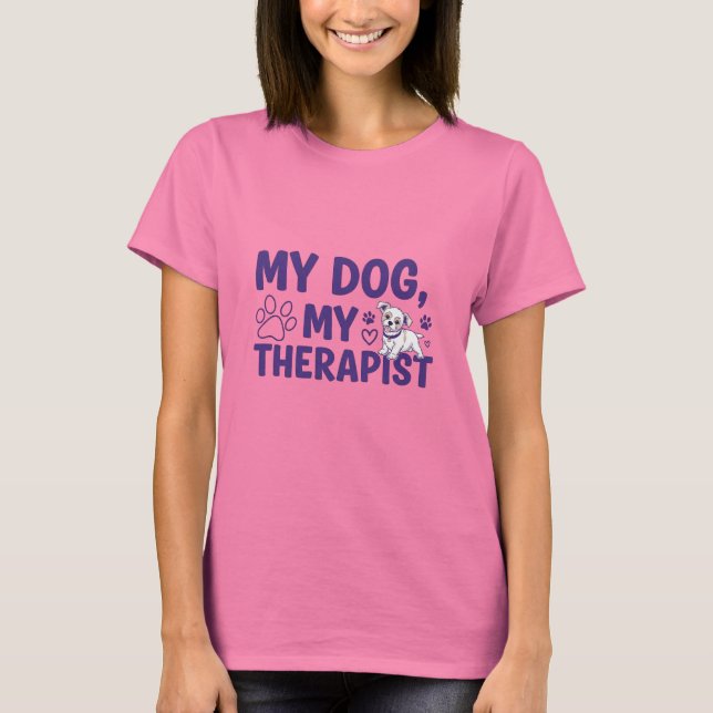 Camiseta Paws Before Bros Girl Power Dog Shirt for Teens &  (Frente)