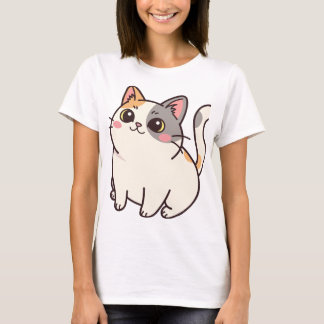 Camiseta Paws de gatos de beleza e adoráveis