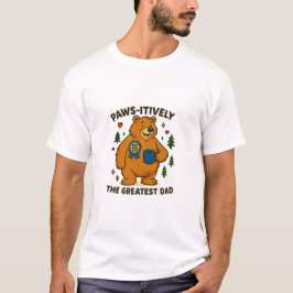Camiseta Paws - o maior urso do Pai