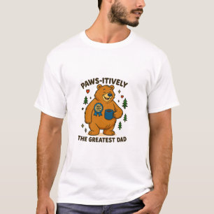Camiseta Paws - o maior urso do Pai