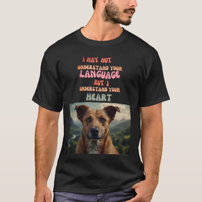 Camiseta Pawsitivamente Adorável (Frente)