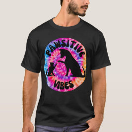 Camiseta Pawsitive Vibes Cat & Dog
