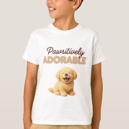 Camiseta Pawsitively Adorable 